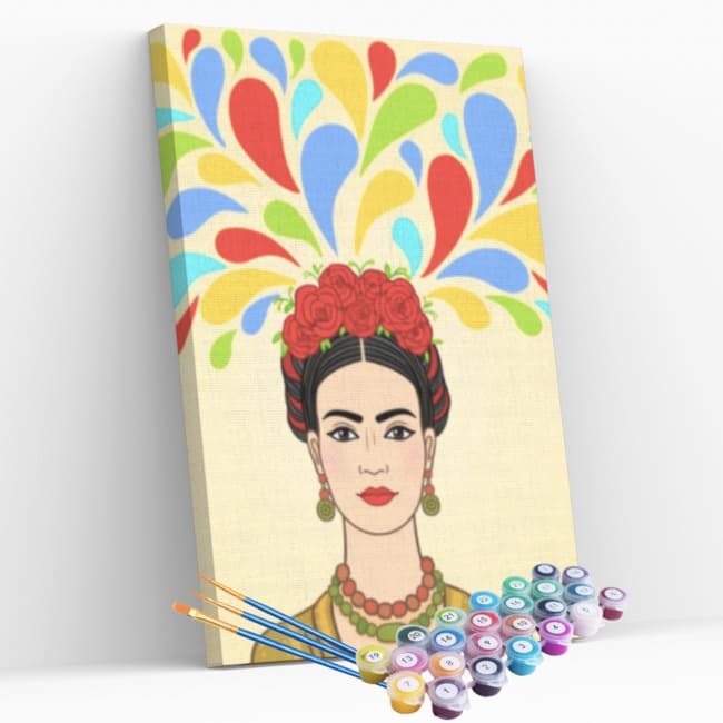 Quadro Desenho Frida Kahlo - Comprar em La Blumi