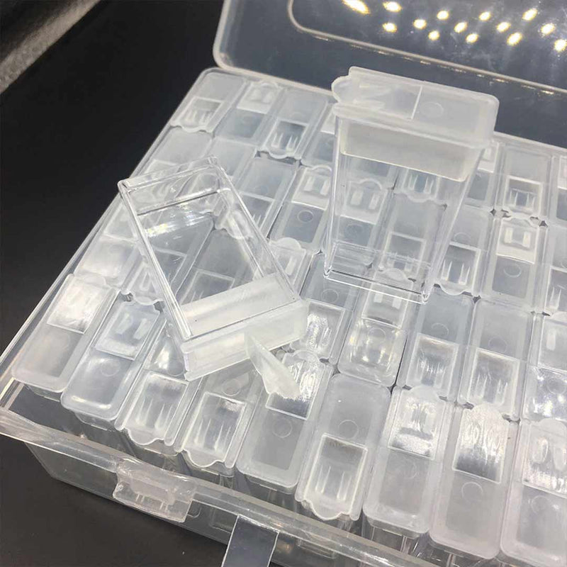 Caixa Organizadora - 64 separações - Plástica