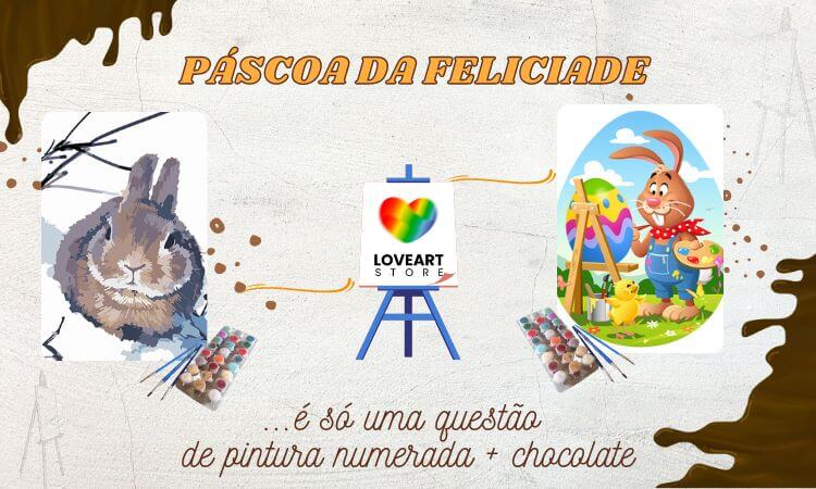 Celebre a Páscoa com arte: Promoção especial de pintura numerada na LoveArtStore