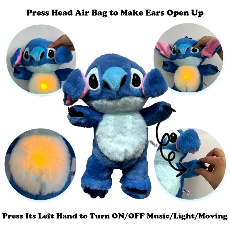 Stitch Pelucia - Companheiro de Sono para Bebês