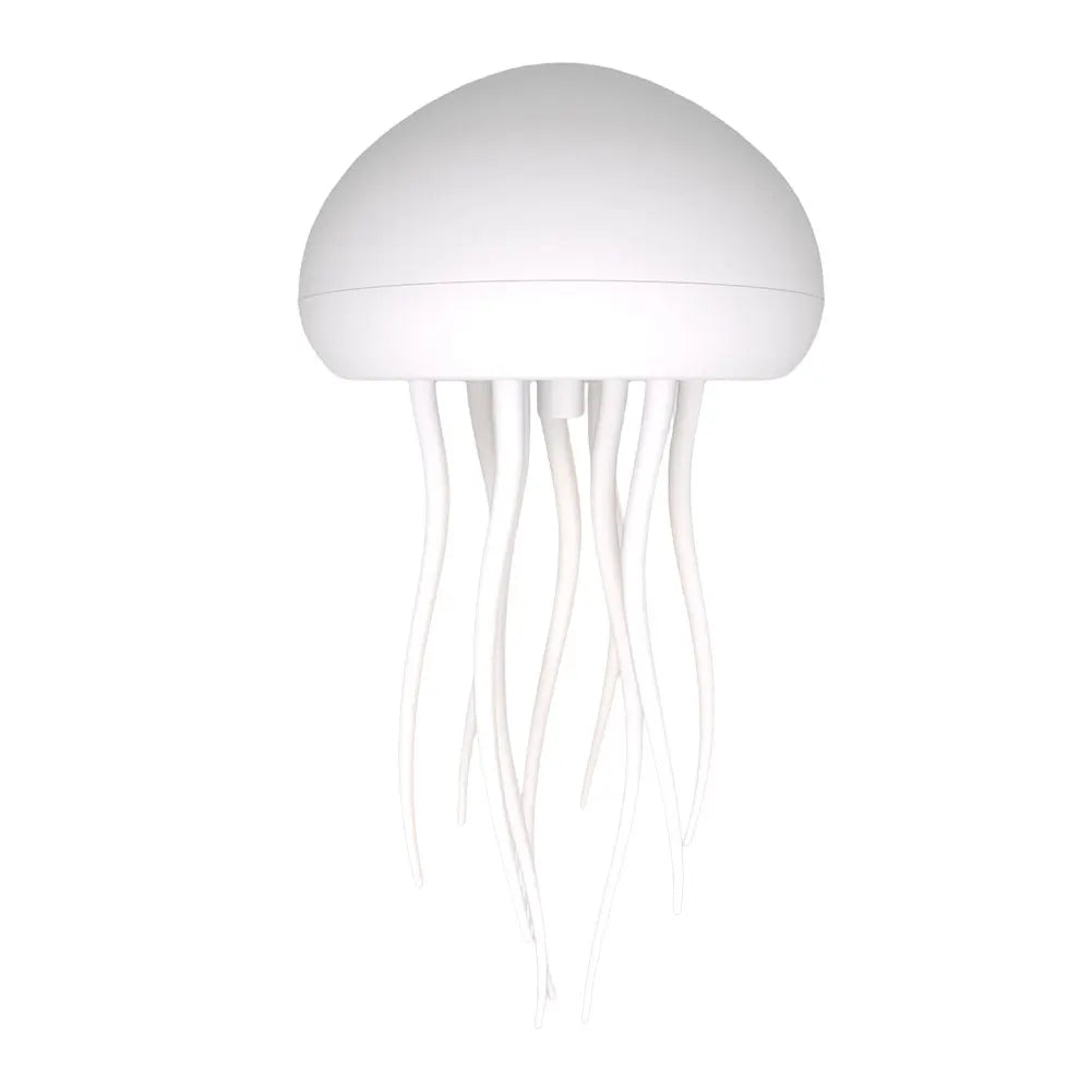 Luminária Atmosfera Jellyfish RGB com Tentáculos Flexíveis e Controle por Voz