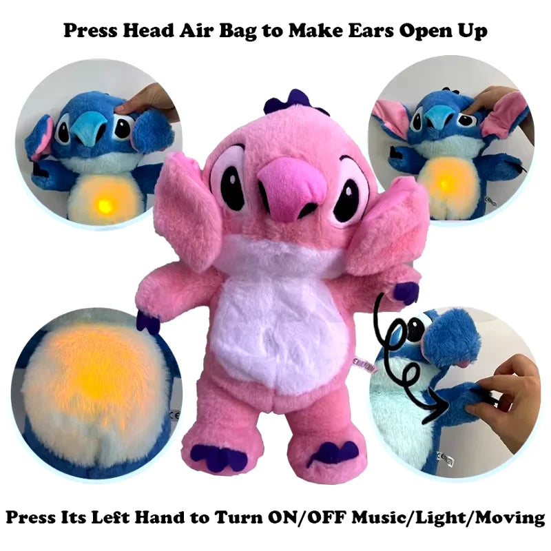 Stitch Pelucia - Companheiro de Sono para Bebês