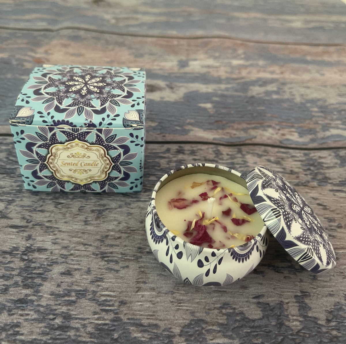 Velas Aromáticas Perfumadas Relaxantes de Longa Duração Originais e Ornamentadas