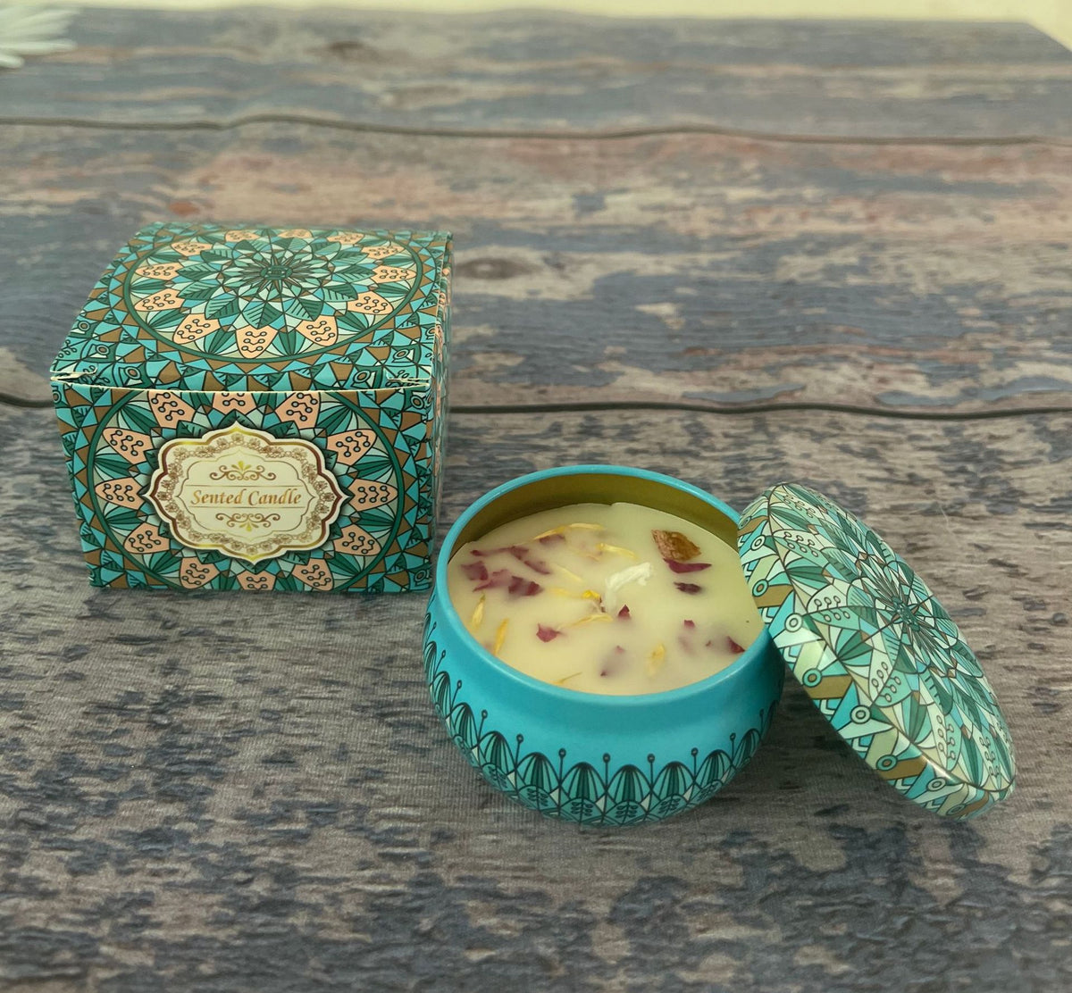 Velas Aromáticas Perfumadas Relaxantes de Longa Duração Originais e Ornamentadas