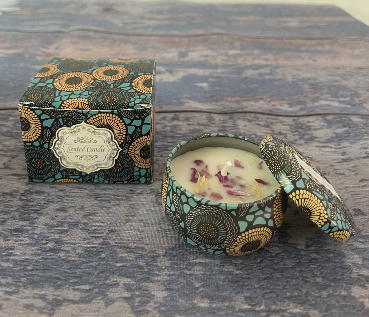 Velas Aromáticas Perfumadas Relaxantes de Longa Duração Originais e Ornamentadas