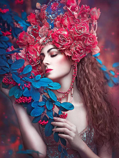 Kit pintura numerada - Rainha
