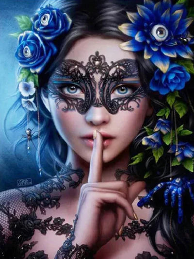 Kit pintura numerada - Silencio da meia noite