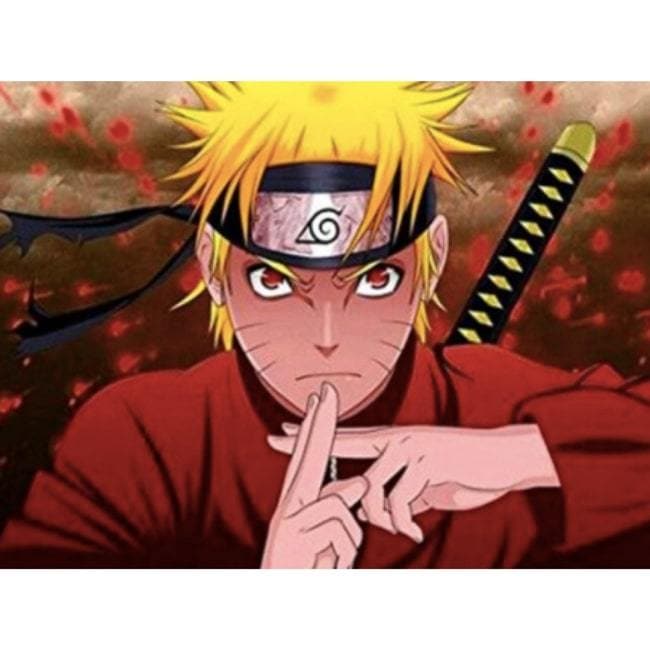 Kit pintura numerada - Naruto