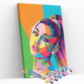 Kit pintura numerada  - Ariana Grande desenho
