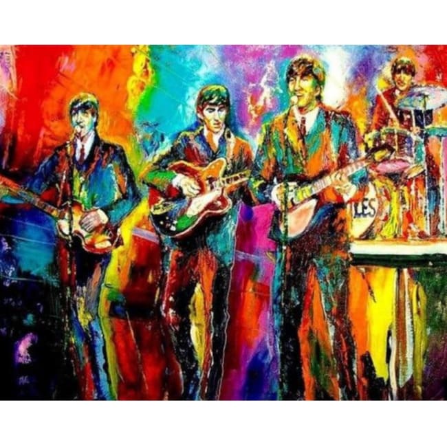 Kit pintura numerada - Beatles