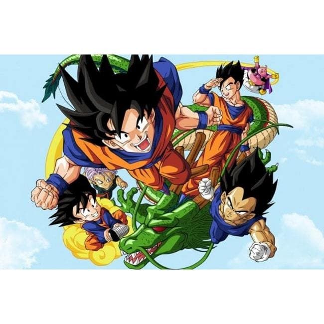 Kit pintura numerada - Dragon Ball Z