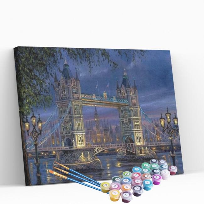 Kit pintura numerada - Ponte da torre Londres