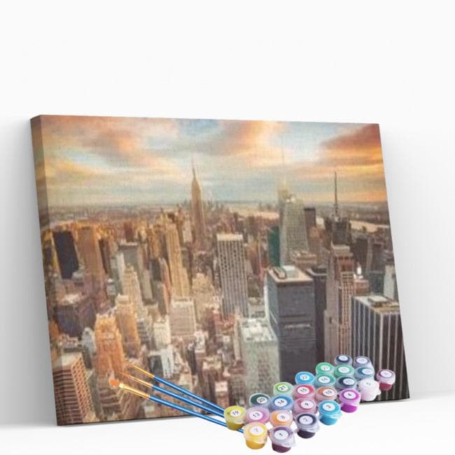 Kit pintura numerada - Nova York