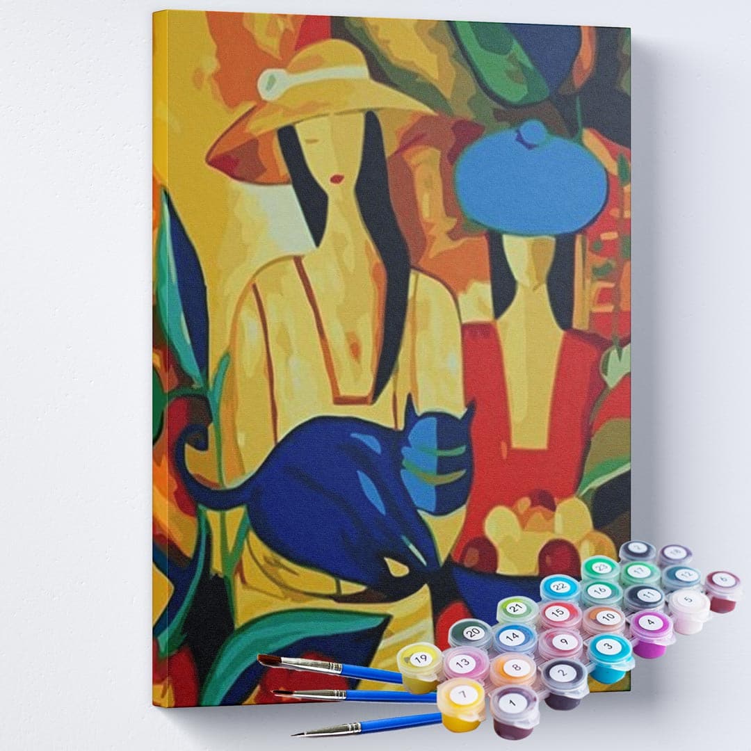Kit Pintura - Mulheres Abstrata Picasso