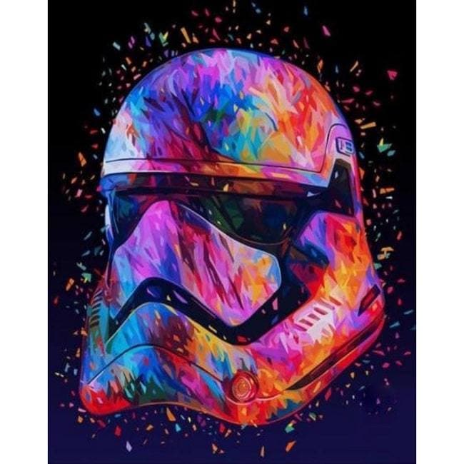 Kit pintura numerada - Stormtrooper