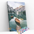 Kit pintura numerada - Barco nos Andes