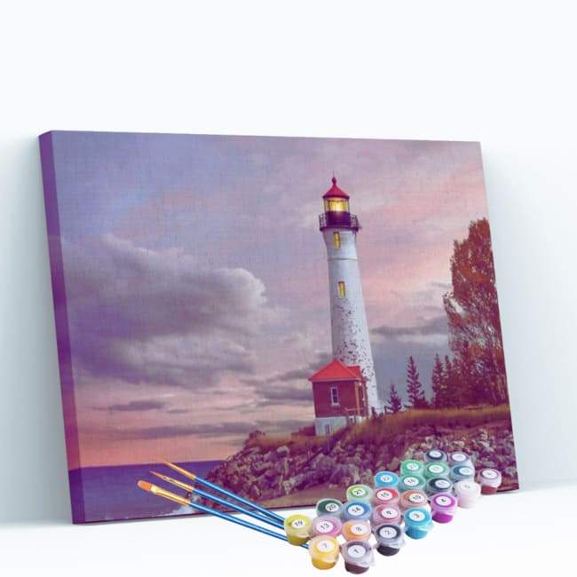 Kit pintura numerada - Farol