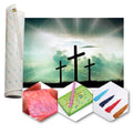 Kit Arte com Diamante - 3 Cruzes