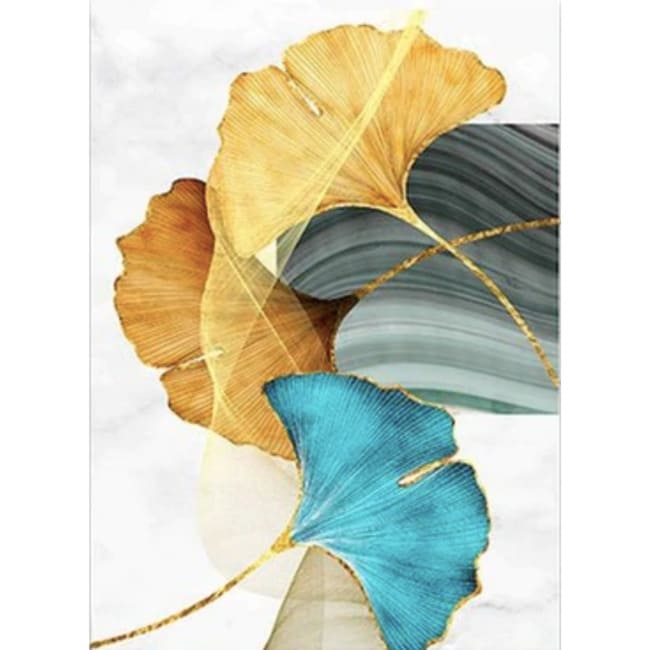 Kit pintura numerada - Flores abstratas 1