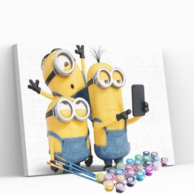 Kit pintura numerada - Minions