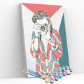 Kit pintura numerada - Harry Styles desenho