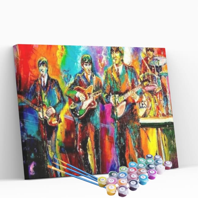 Kit pintura numerada - Beatles