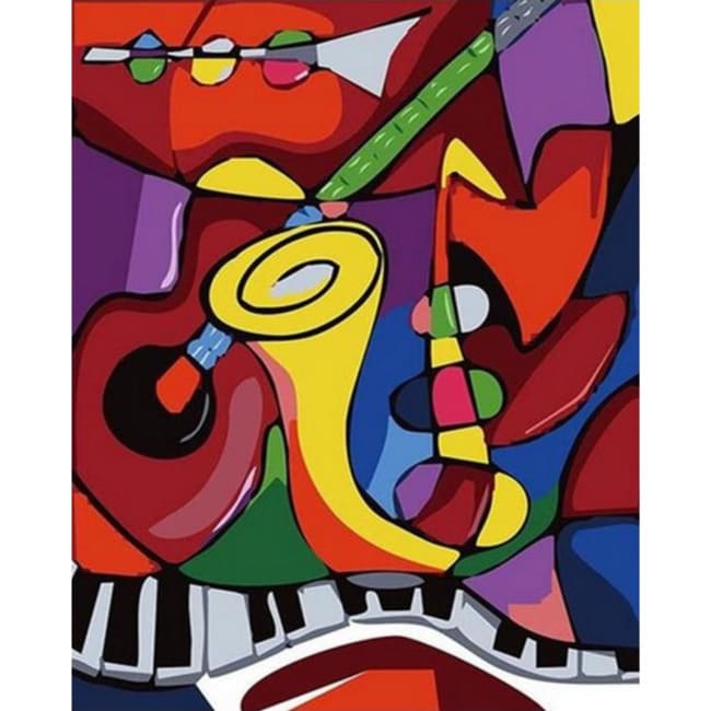 Kit pintura numerada - Musical