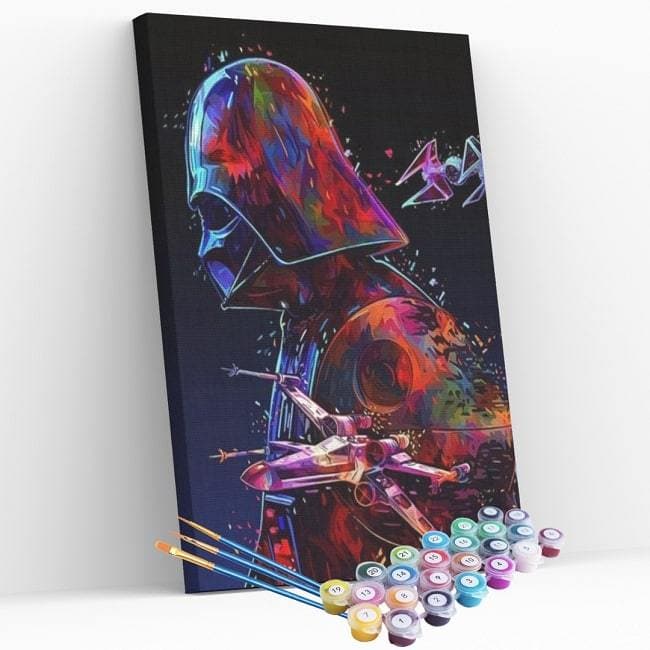 Kit pintura numerada  - Darth Vader 2
