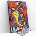 Kit pintura numerada - Musical