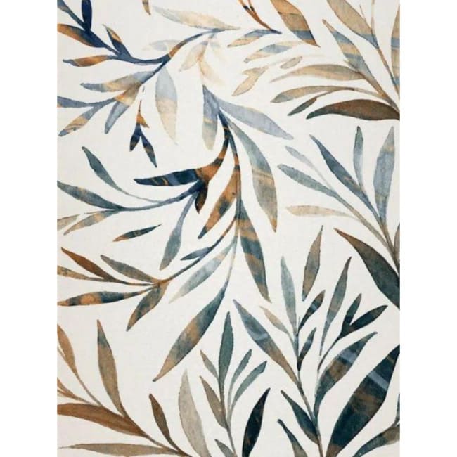 Kit pintura numerada - Folhagens claras