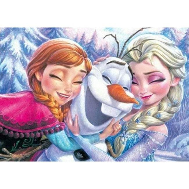 Kit pintura numerada - Frozen