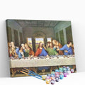 Kit pintura numerada - Santa ceia