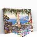 Kit pintura numerada  - Ambiente aconchegante vista