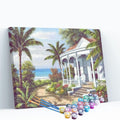 Kit pintura numerada - Casa Beira-mar