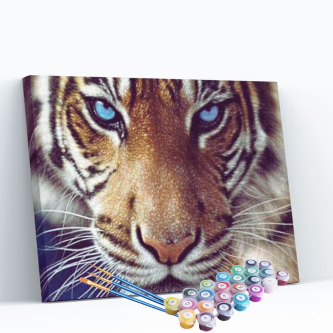 Kit pintura numerada - Tigre