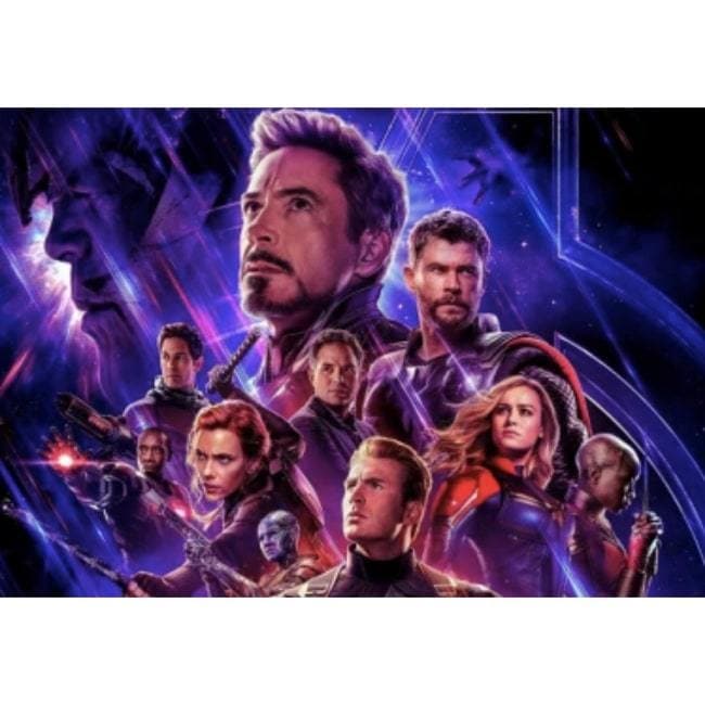 Kit pintura numerada - Vingadores/Avengers Marvel 1