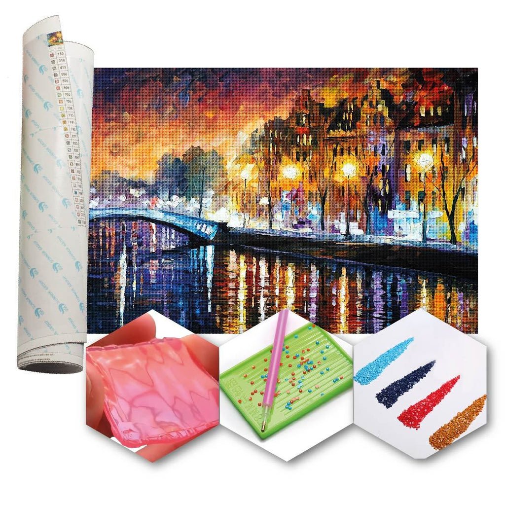 Kit Arte com Diamante - Amsterdam