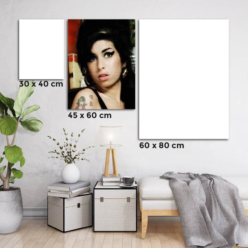 Kit Arte com Diamante - Amy Winehouse