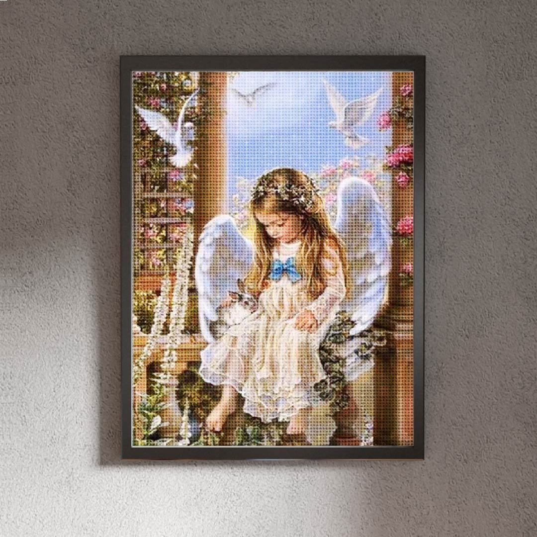 Kit Arte com Diamante - Angel