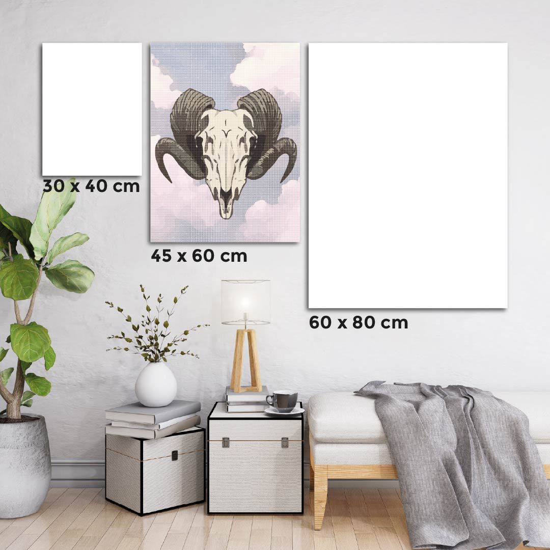Kit Arte com Diamante - Áries