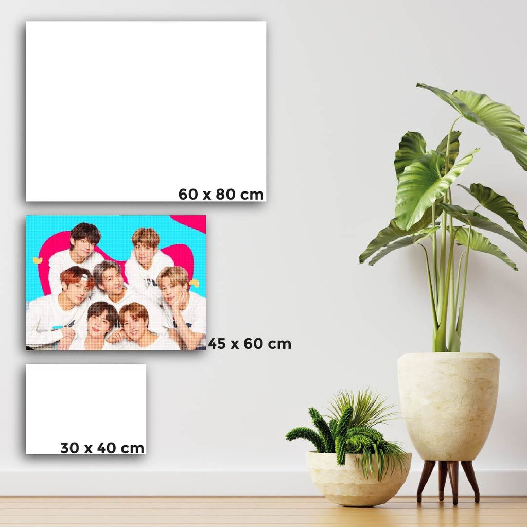 Kit Arte com Diamante - BTS Group
