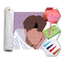 Kit Arte com Diamante -  BTS Min Yoon-gi - Suga