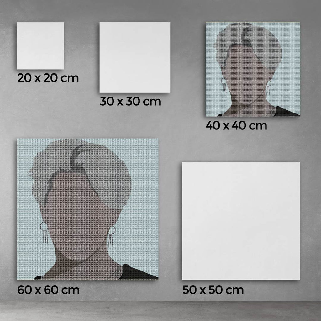 Kit Arte com Diamante - BTS Park Ji-min - Jimin