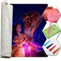 Kit Arte com Diamantes - Bela e a Fera Noturno