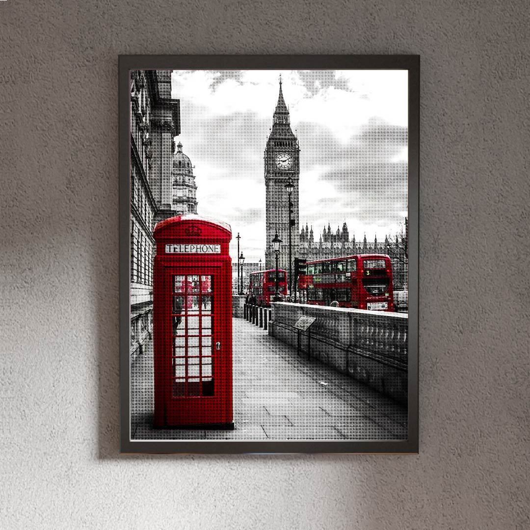 Kit Arte com Diamante - Big Ben