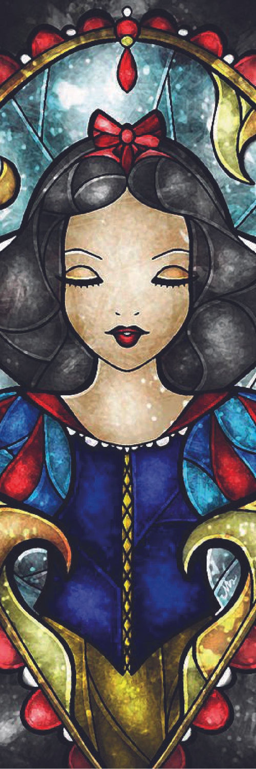 Kit Arte com Diamante - Branca de Neve Mosaico