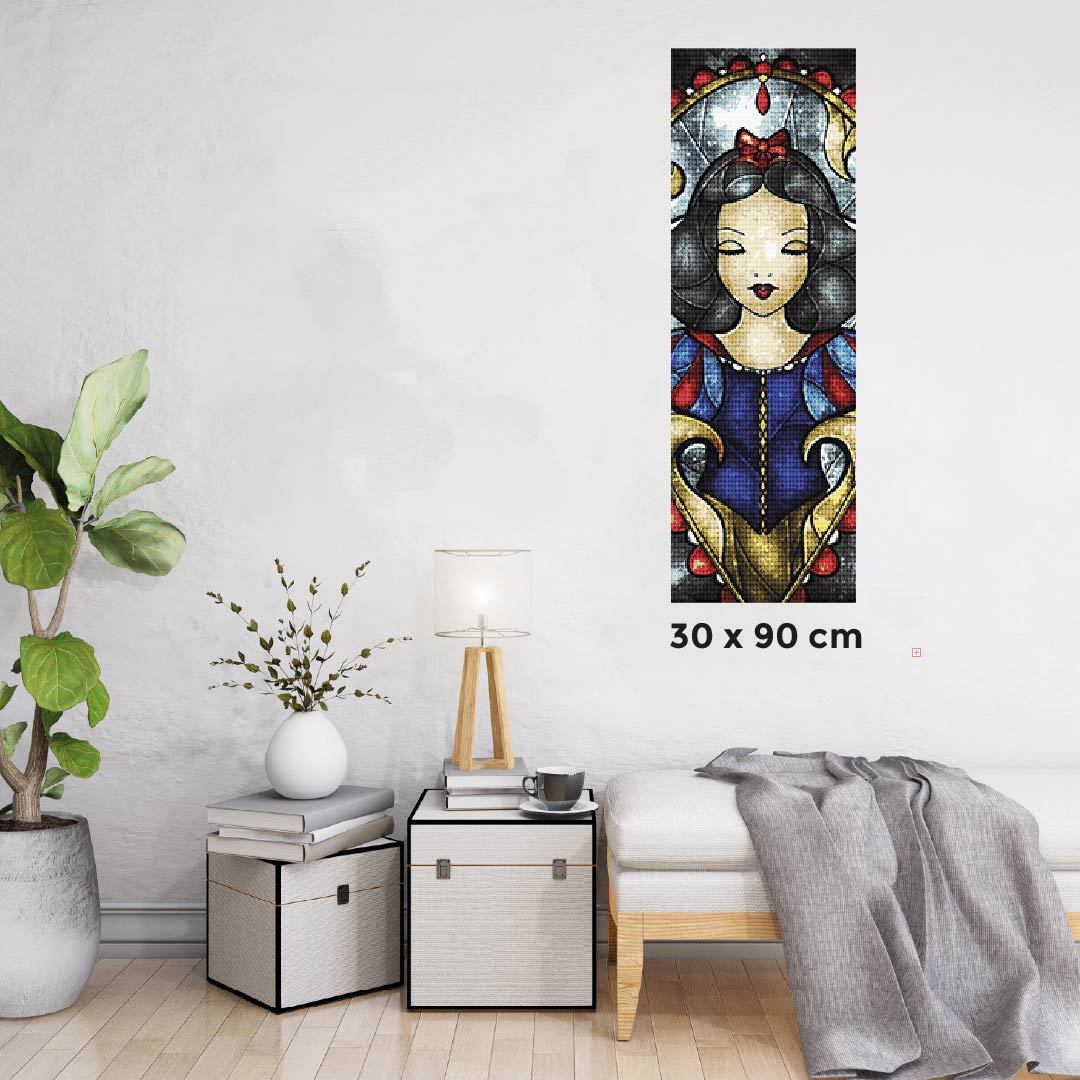 Kit Arte com Diamante - Branca de Neve Mosaico