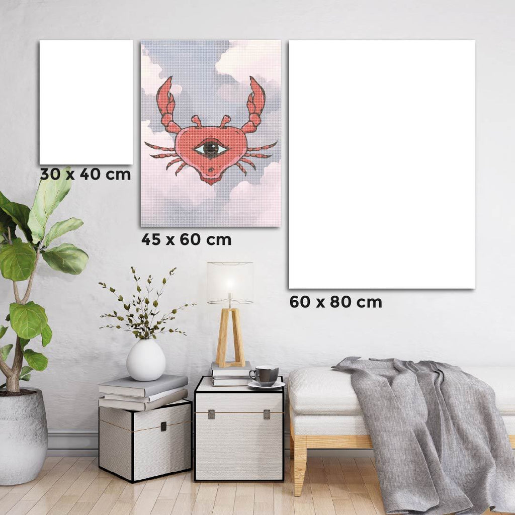 Kit Arte com Diamante - Câncer