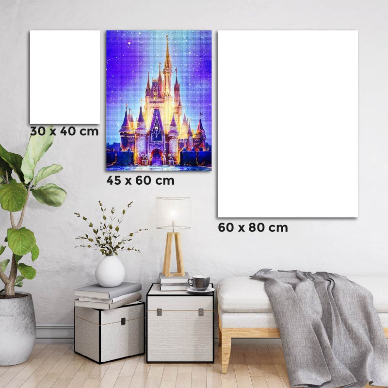 Kit Arte com Diamante - Castelo da Disney