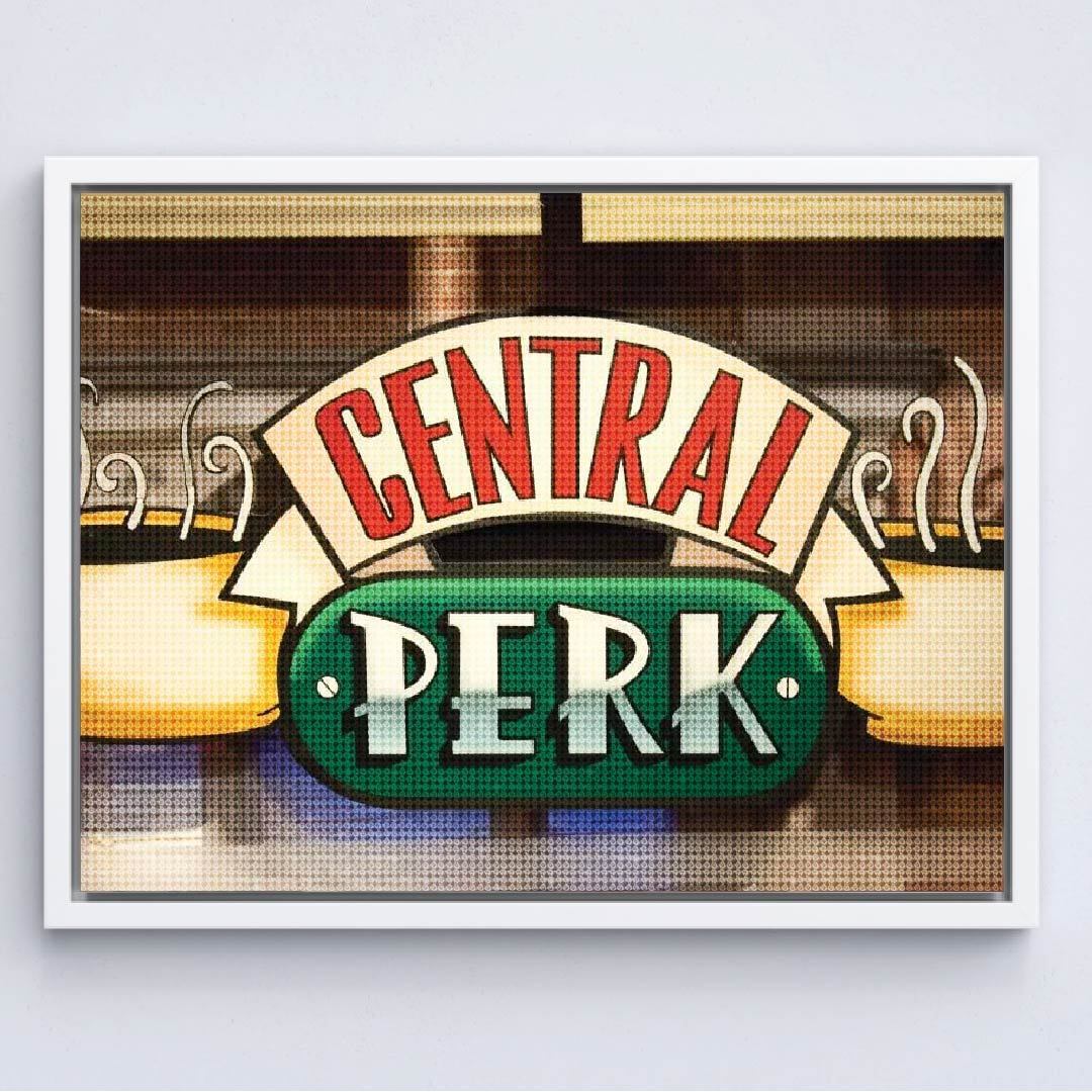 Kit Arte com Diamante - Central Perk